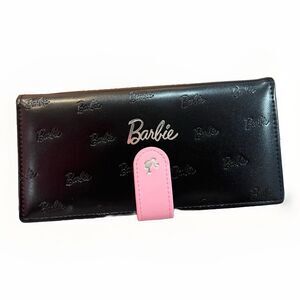 Barbie Miniso Black and Pink Women’s Long Card Holder Wallet Limited Edition NEW